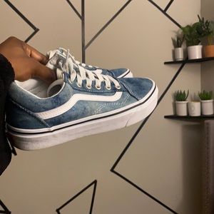 Denim Printed Vans